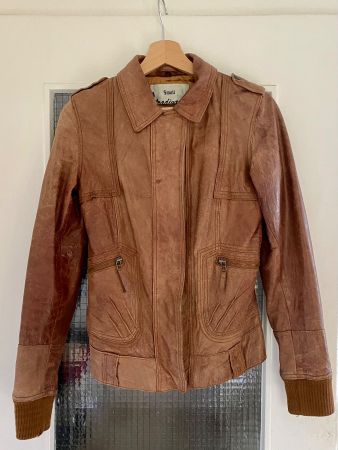 Lederjacke Gr. 36