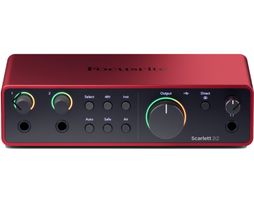 Focusrite Scarlett 2i2 (4. Gen) Audio Interface Top Zustand!