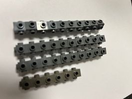 LEGO 35x Konverterstein 1x1 mit Noppen 4 Seiten (4733)