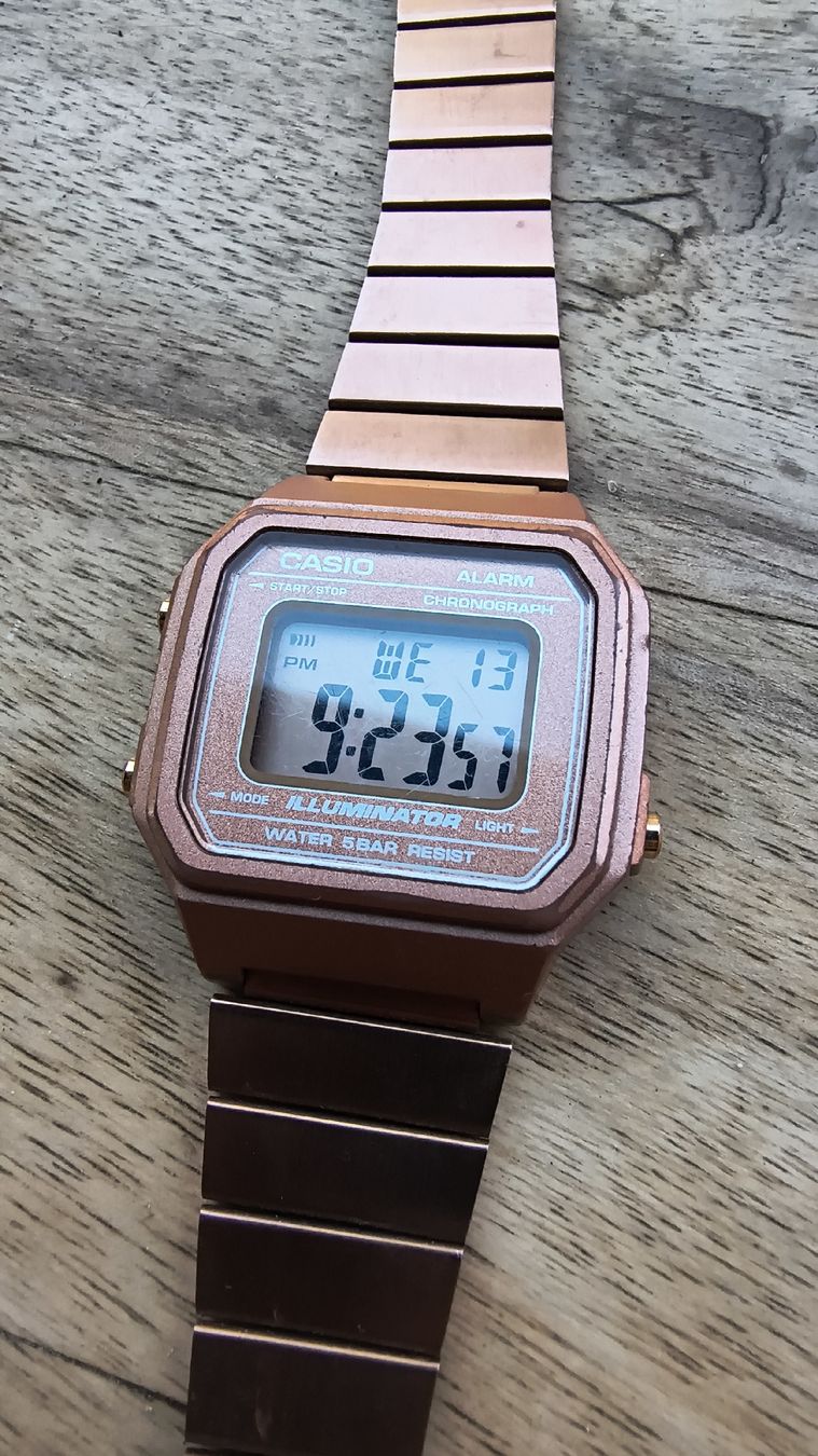 Casio Orologi: Casio Armbanduhr in Rose – Usato da Steffisburg venduto da laali 1