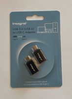 USB 3.0 auf USB-C Adapter – 2er Pack – Integral – Neu & OVP