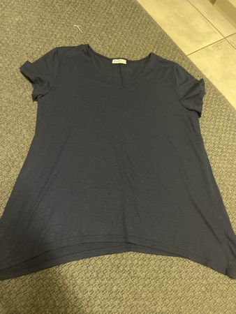 T shirt dunkelblau grL