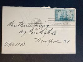 USA 1947 privater FDC 3c 150 J. Stapellauf Constitution