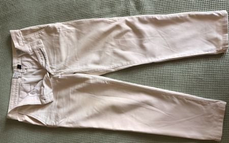 H&M white trousers 34