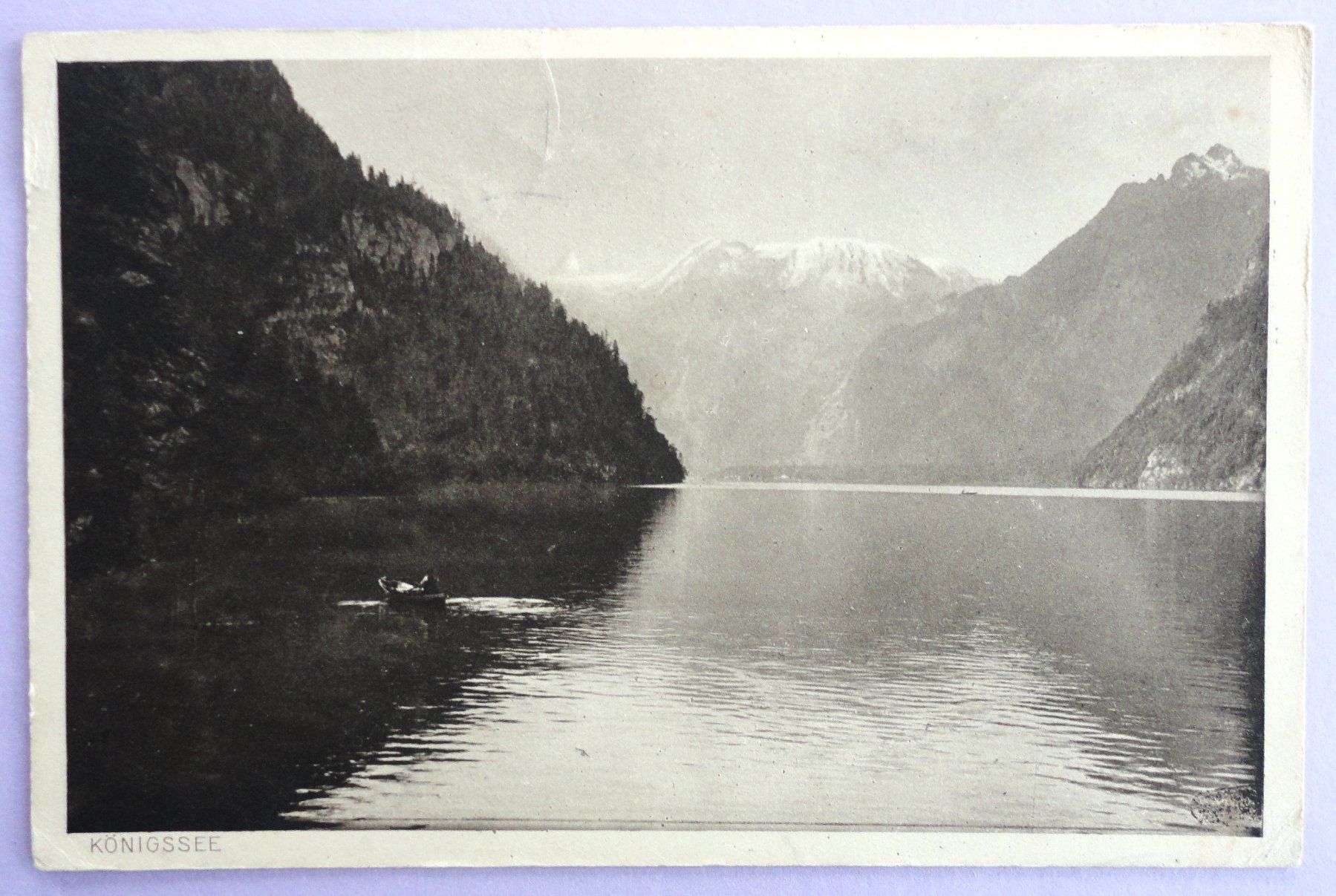Cartoline postali: Königsee vom Malerwinkel – Difettoso da Fétigny venduto da Billy2miny