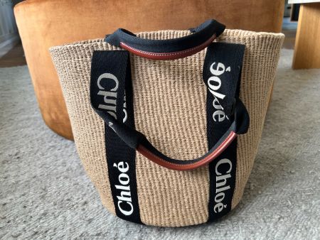 CHLOE Raffia Tote