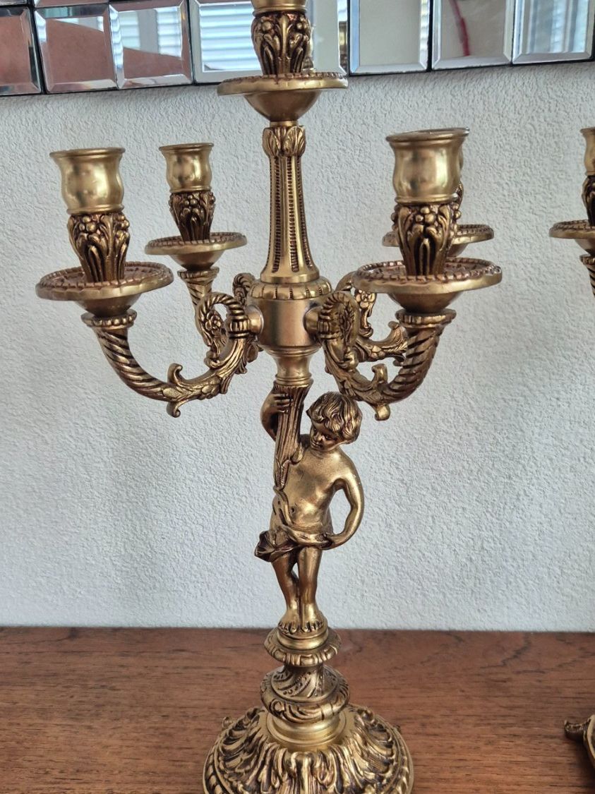 Kerzenständer: Paire de chandeliers, candelabres – Gebraucht aus Fully von tameab 2