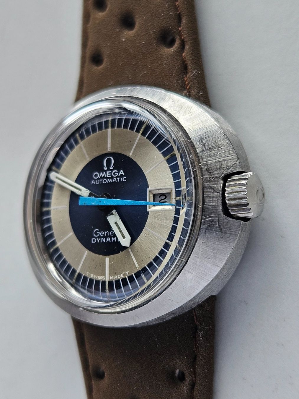 Omega Orologi: 270 Omega Geneve Dynamic Automatic Date Damenuhr – Usato da Berikon venduto da mmm21 2