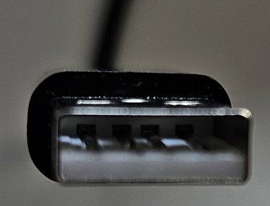Cavi: USB-A Kabel schwarz, Länge 1 Meter – Usato da Seengen venduto da Wiederverwender 2