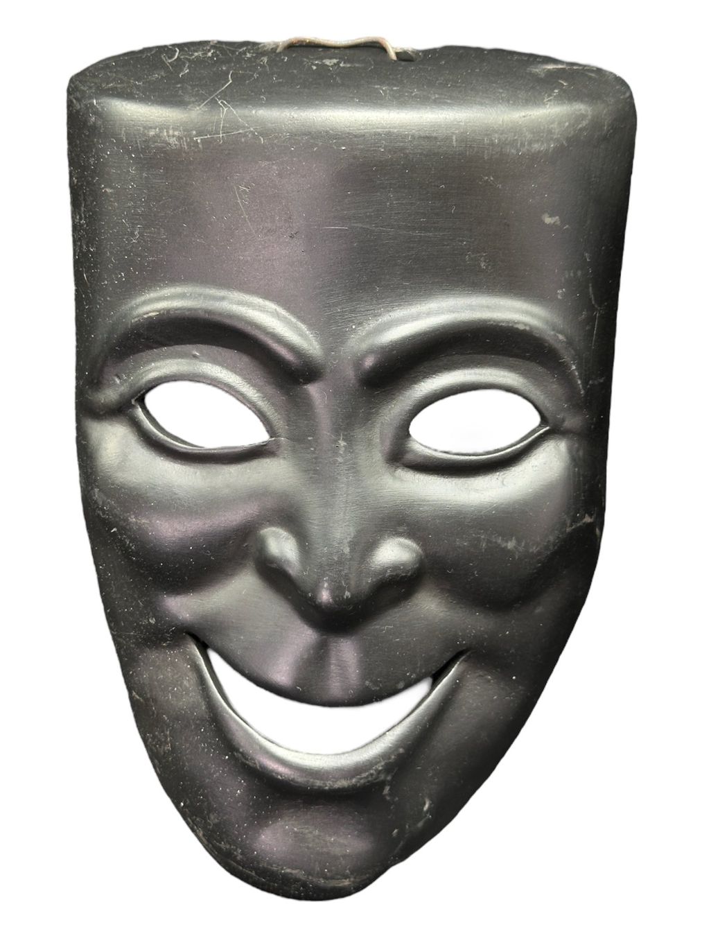 Sculptures & Statues: Sculptures masques de théâtre murales en grès noir – D'occasion à Morges par vintix 2
