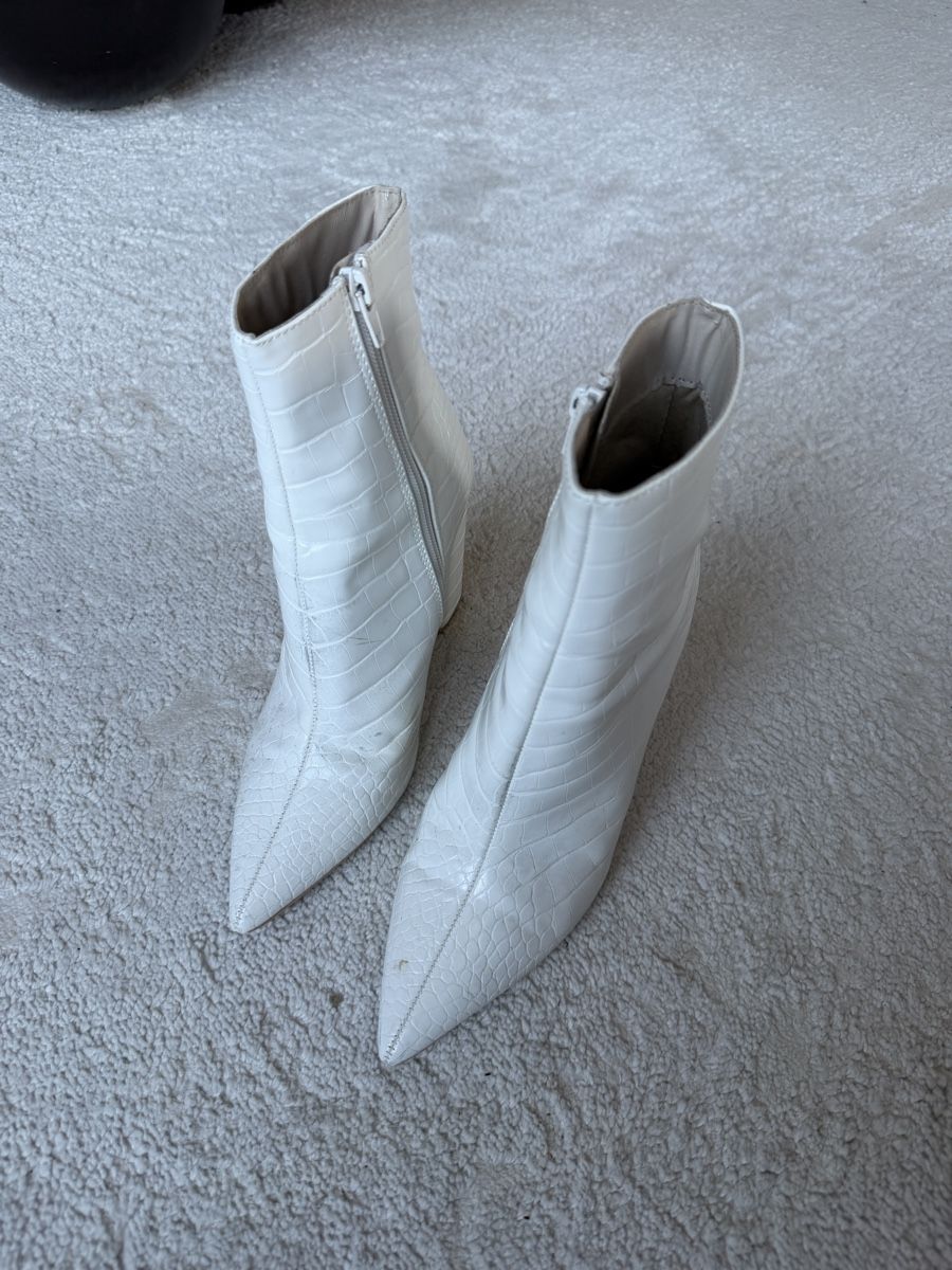 Scarpe da donna: White Ankle Boots, Size 36 – Usato da Dübendorf venduto da ilianalou 4