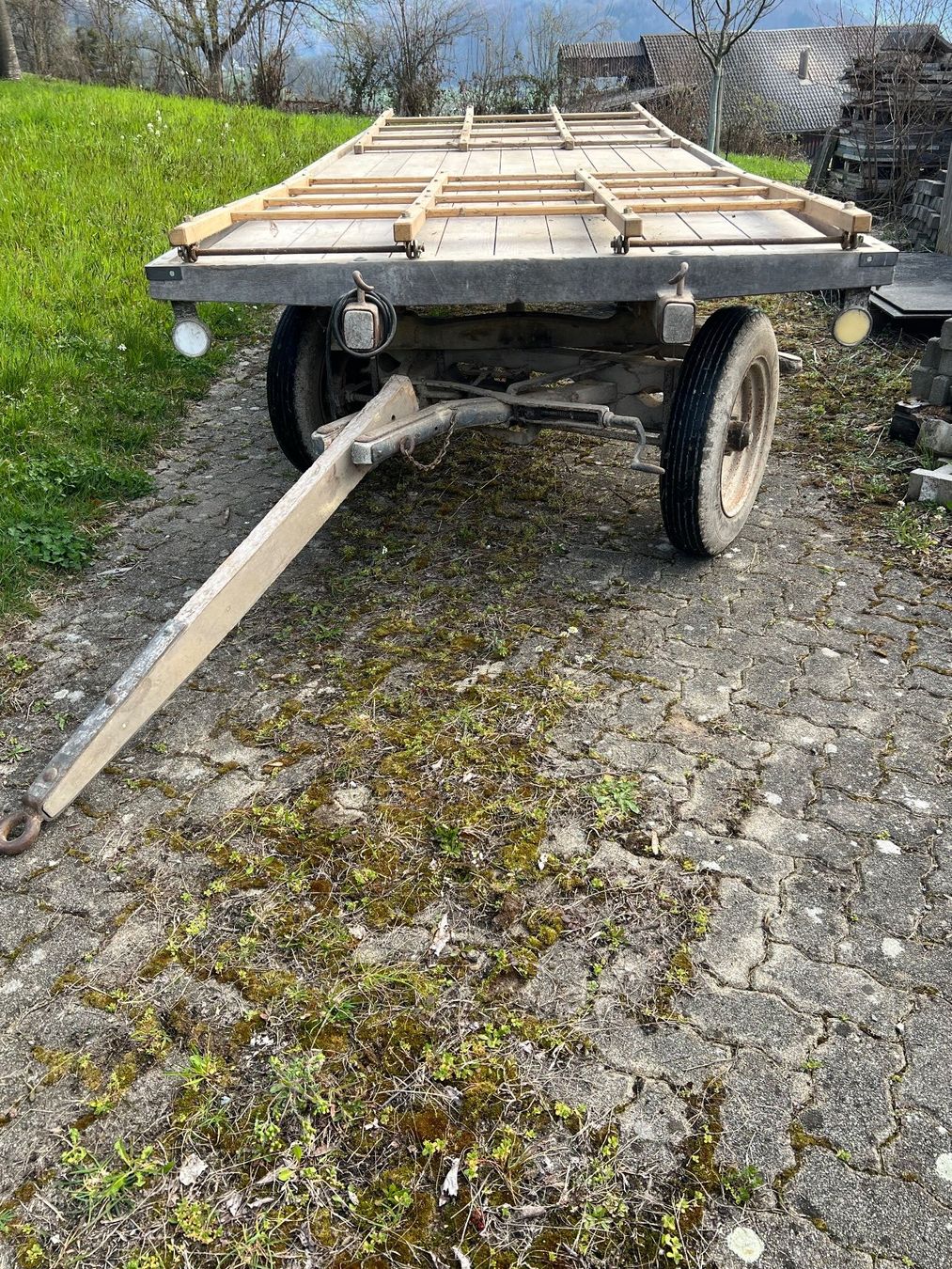 Rimorchi: Brückenwagen Holz mit Heugatter – Usato da Benken SG venduto da wingwinj 1
