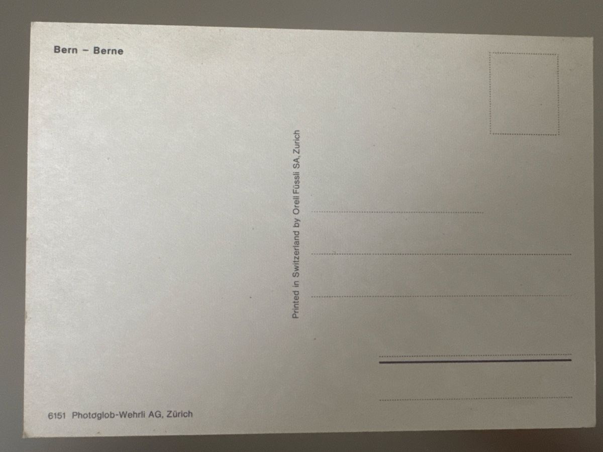 Cartoline postali: Ansichtskarte Bern Luftaufnahme           – Usato da Zürich venduto da Smarties13 1