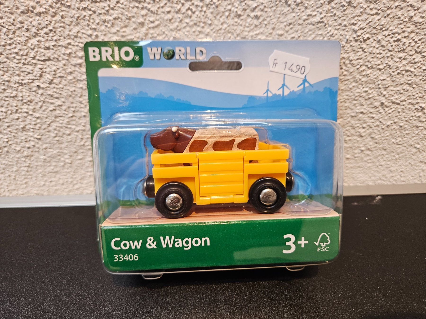 Brio Giocattoli: Neu - Brio - 33406 - Cow & Wagon – Nuovo e nell'imballaggio originale da Dagmersellen venduto da Jarsetz_Restposten