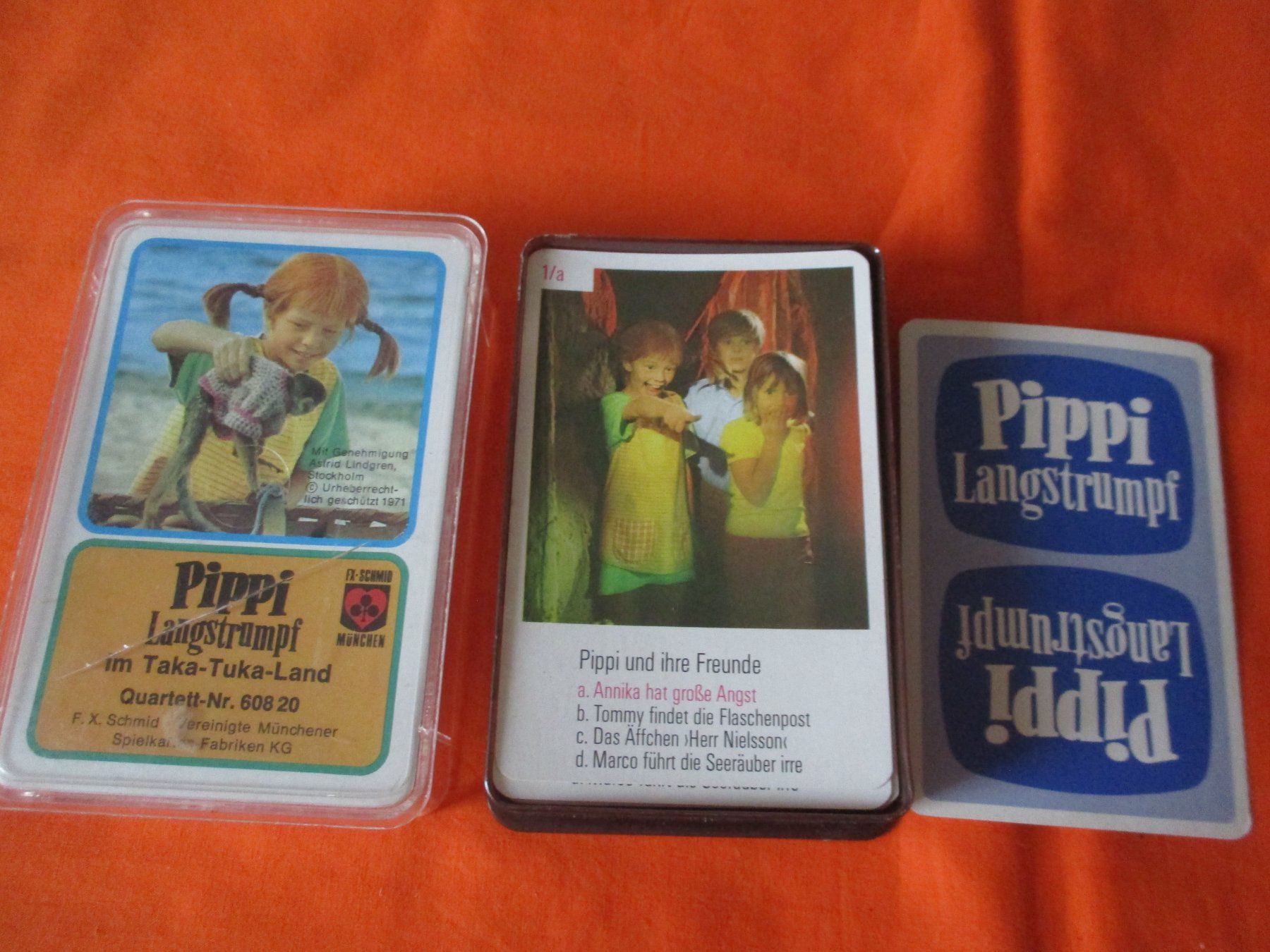 Jeux: Quartett 608 20, Pippi Langstrumpf 1971 – D'occasion à Birsfelden par alles-muss-raus