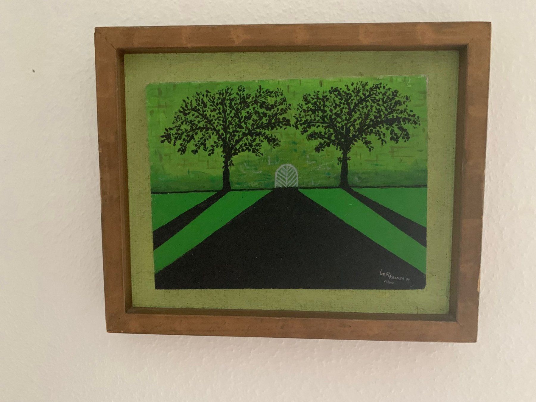 Gemälde: Gemälde Walti Kocher 74 "Märchen" gerahmt 1974 – Gebraucht aus Emmen von newdeal1970 3