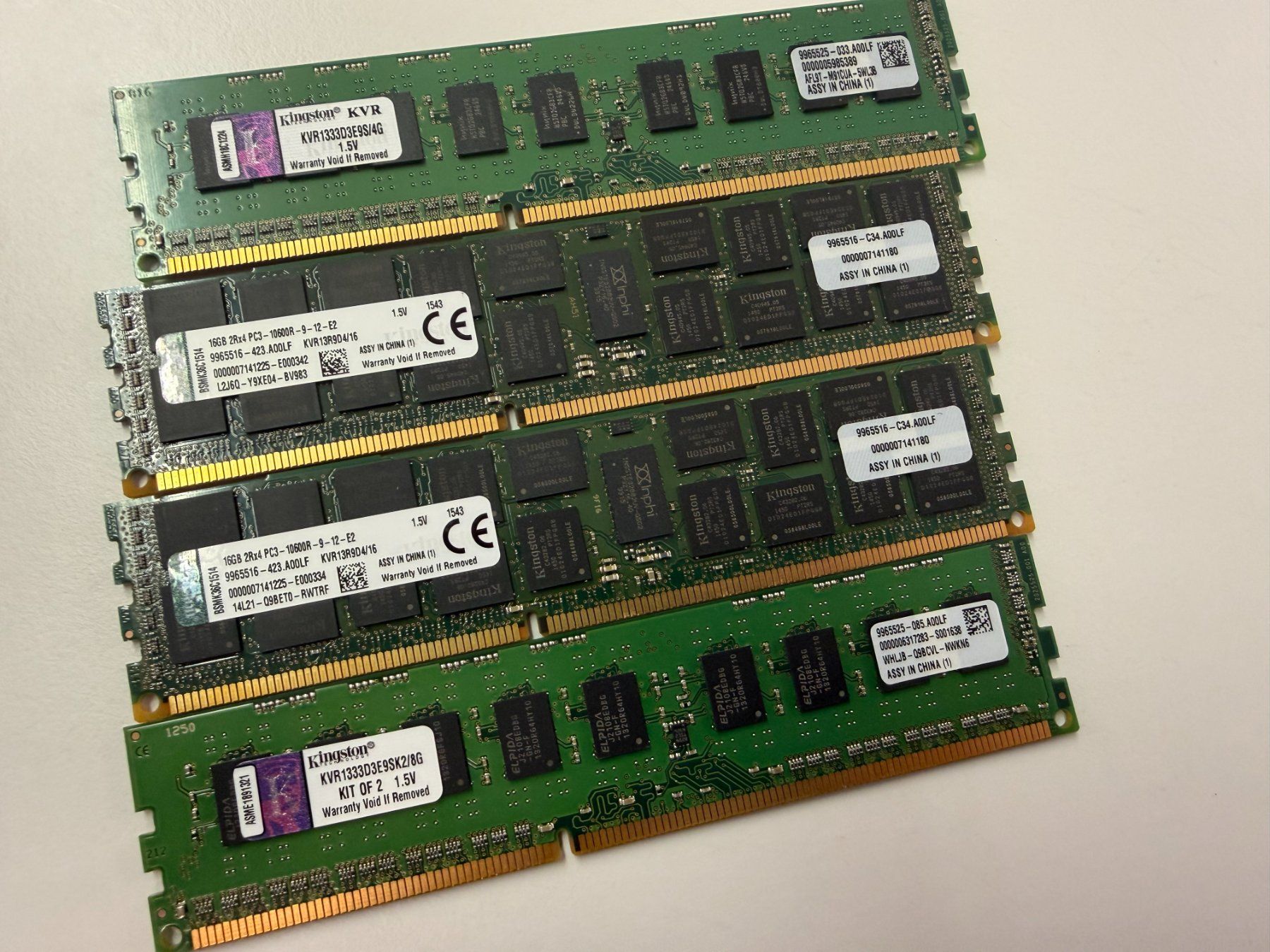 Memoria / RAM: Server-RAM Bundle DDR3 / DDR3L ECC — 57 Module Total 680GB – Usato da Pratteln venduto da HMW-Solutions 4