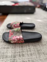 Gucci slides floral 