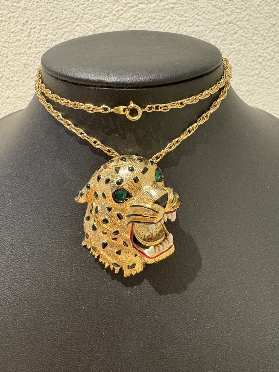 Catenine: Modeschmuck Leopardenkopf – Usato da Schönenberg ZH venduto da Roxana8820