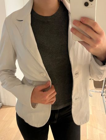 Vintage Lederjacke