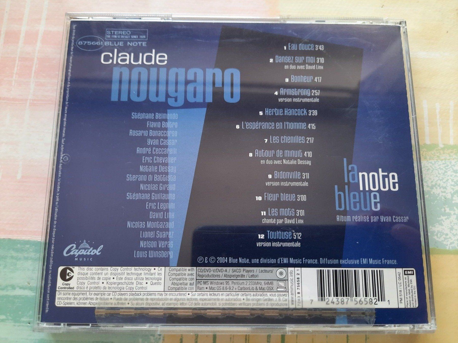 CD: CD Claude Nougaro - La note bleue – Usato da Pully venduto da bro_n52j 1