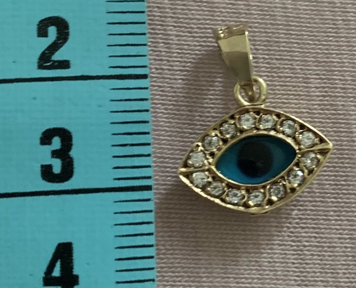 Ciondoli: Nazar Evil Eye Gold Zirkonia – Usato da Winterthur venduto da Darfweg 3