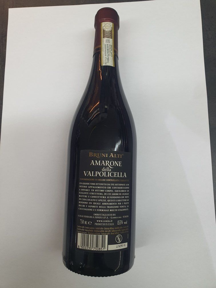 Amarone Vino: Amarone Valpolicella Zonin – Nuovo e nell'imballaggio originale da Häggenschwil venduto da hae_dgp2 1