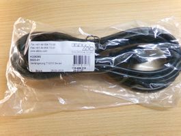 Verlängerungskabel T12/T13 3m schwarz 3x1mm2