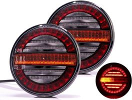 2x LED Rückleuchte 12/24V Blinker Ø140