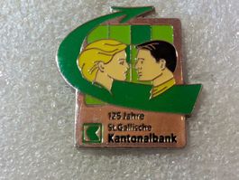 Ansteckpin 18: St. Gallische Kantonalbank