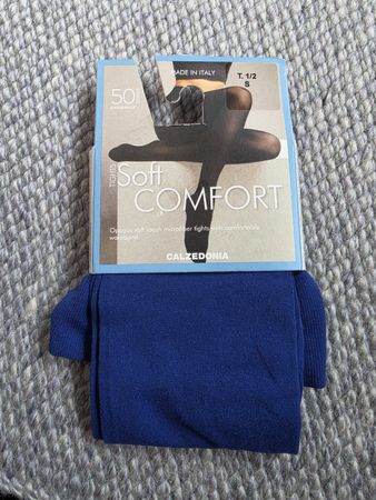 Calzedonia Strumpfhose  S blau neu Strümpfe 