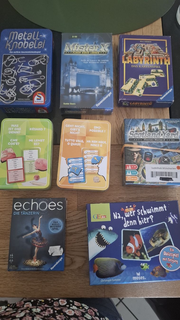 Jeux: Versch. Spiele – D'occasion à Wäldi par Fergiu