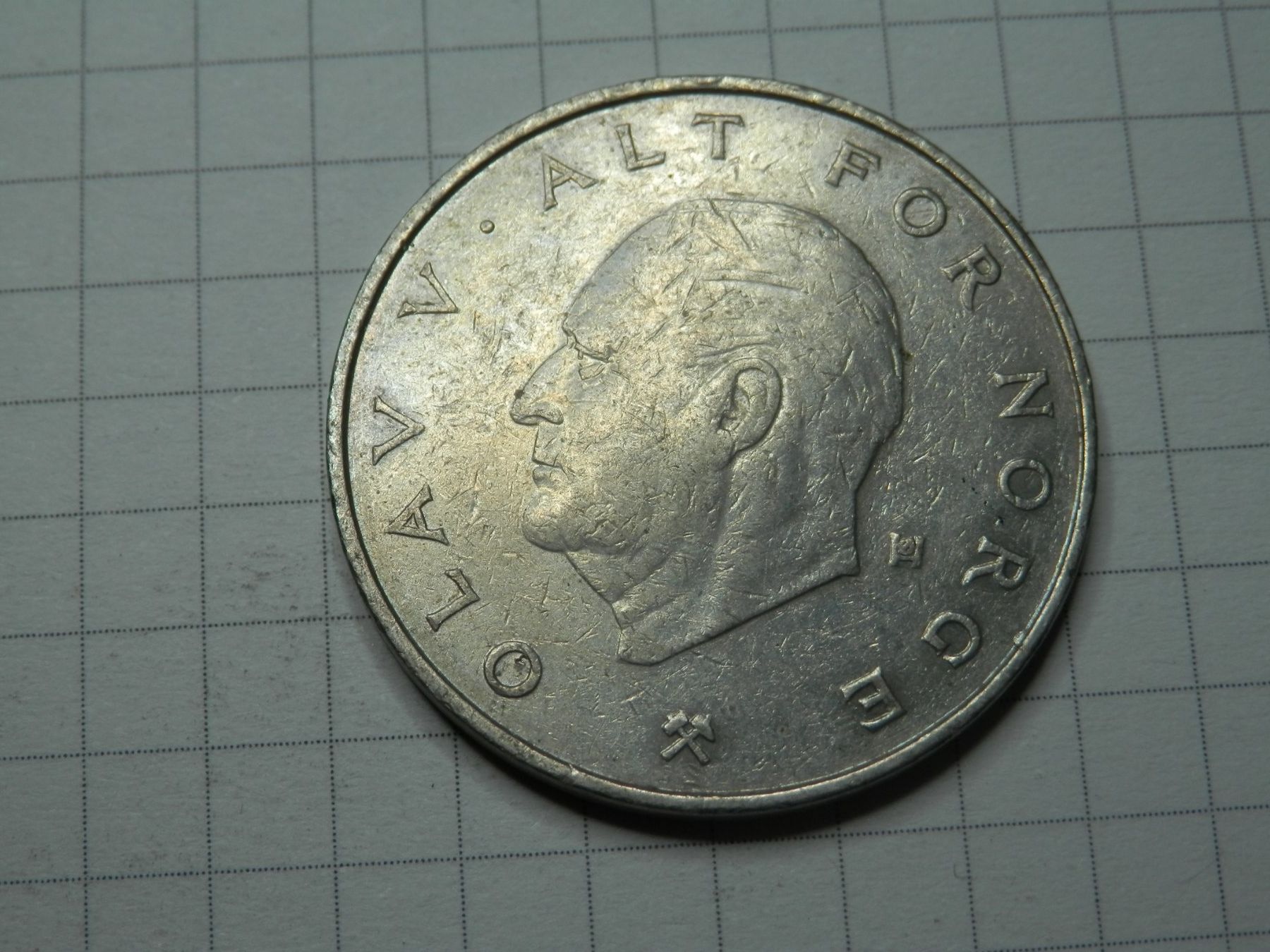 Tutti le monete: Norwegen  1 Krone, 1980 – Usato da Weiach venduto da weiach81