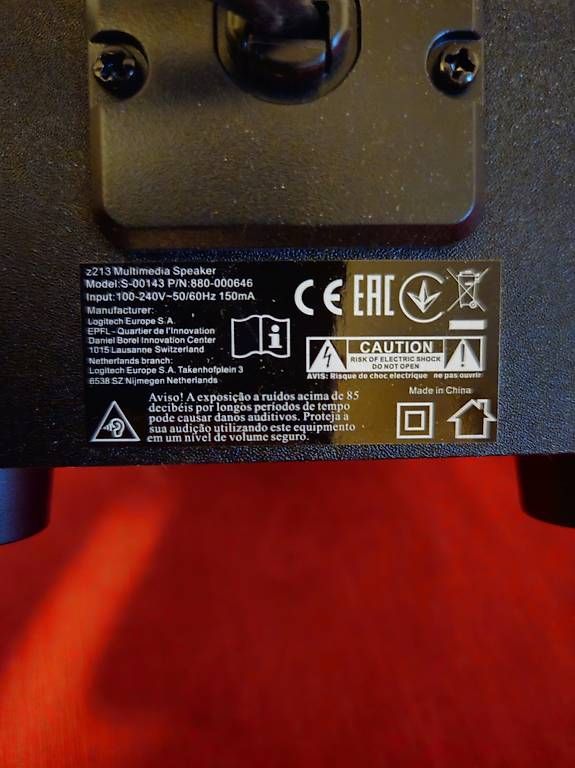 Casse acustiche: Logitech Z213 Lautsprechersystem – Usato da Hosenruck venduto da jer_yhn7 1