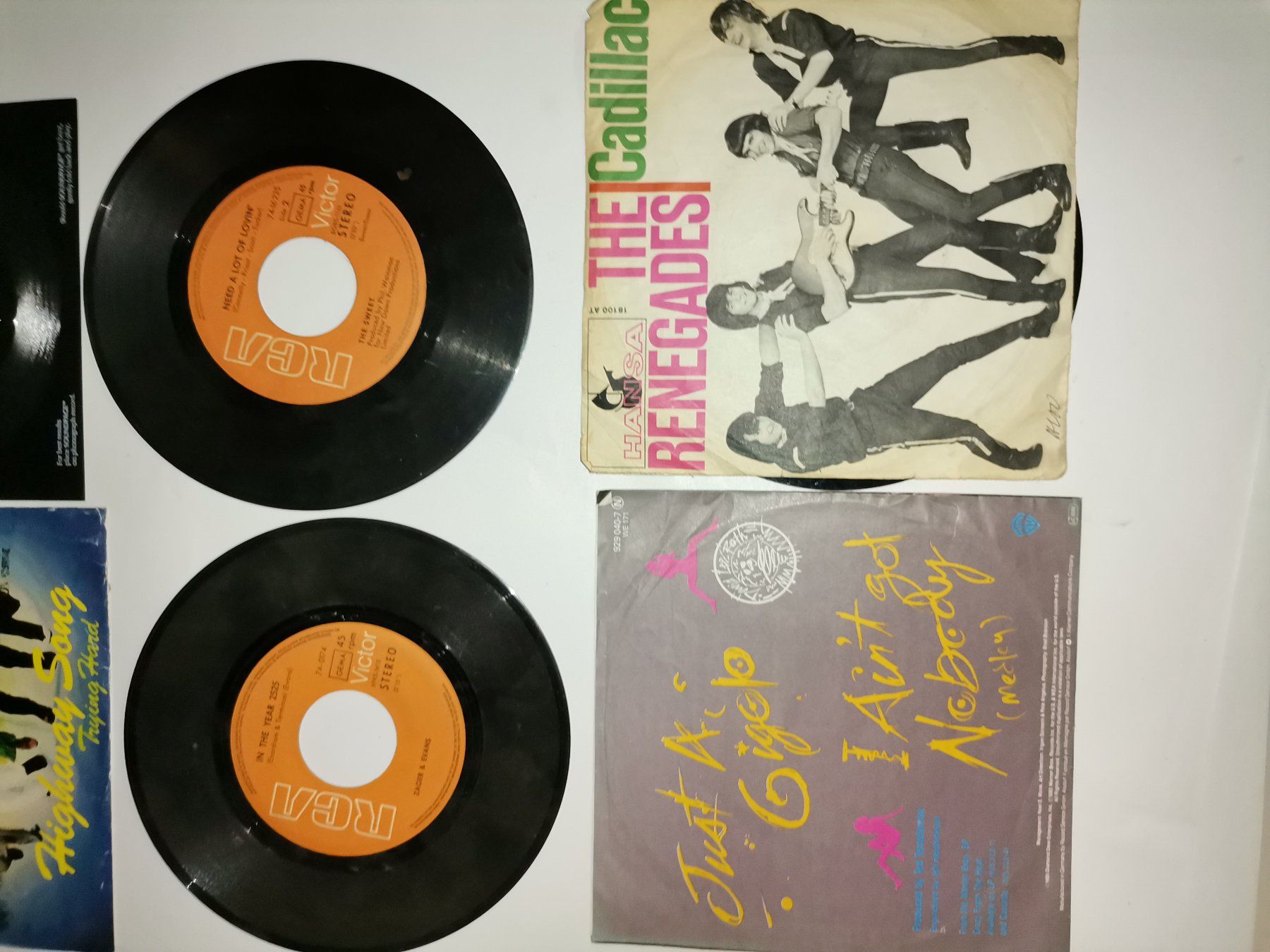 Dischi in vinile: Singles Rock & Pop Kollektion – Usato da Kleindöttingen venduto da Katze99 4