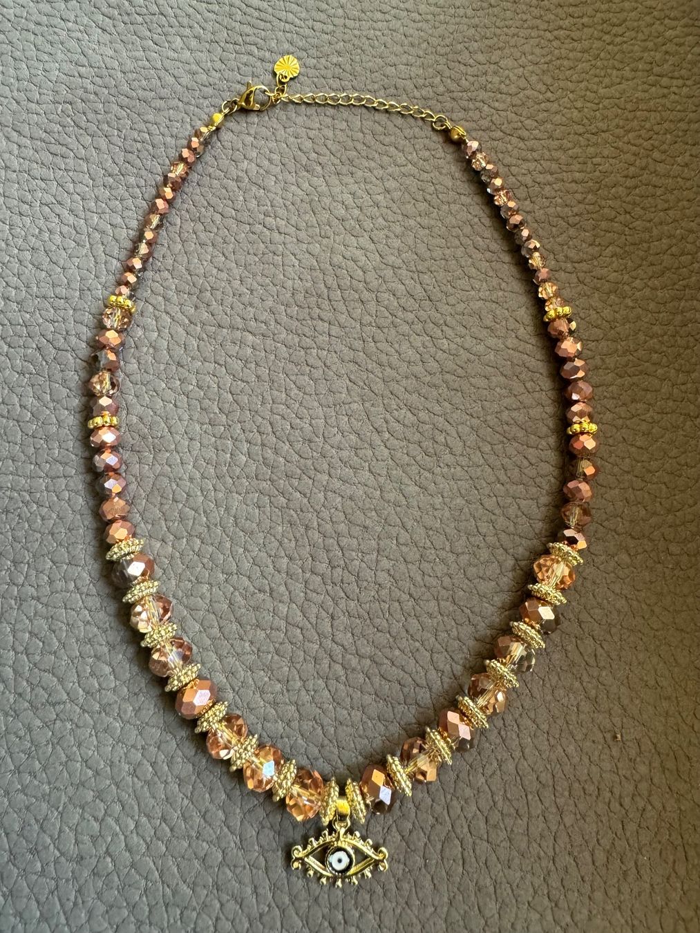 Catenine: Kette mit Augen-Anhänger Roségold – Nuovo (secondo la descrizione) da Dübendorf venduto da Sonibell 1