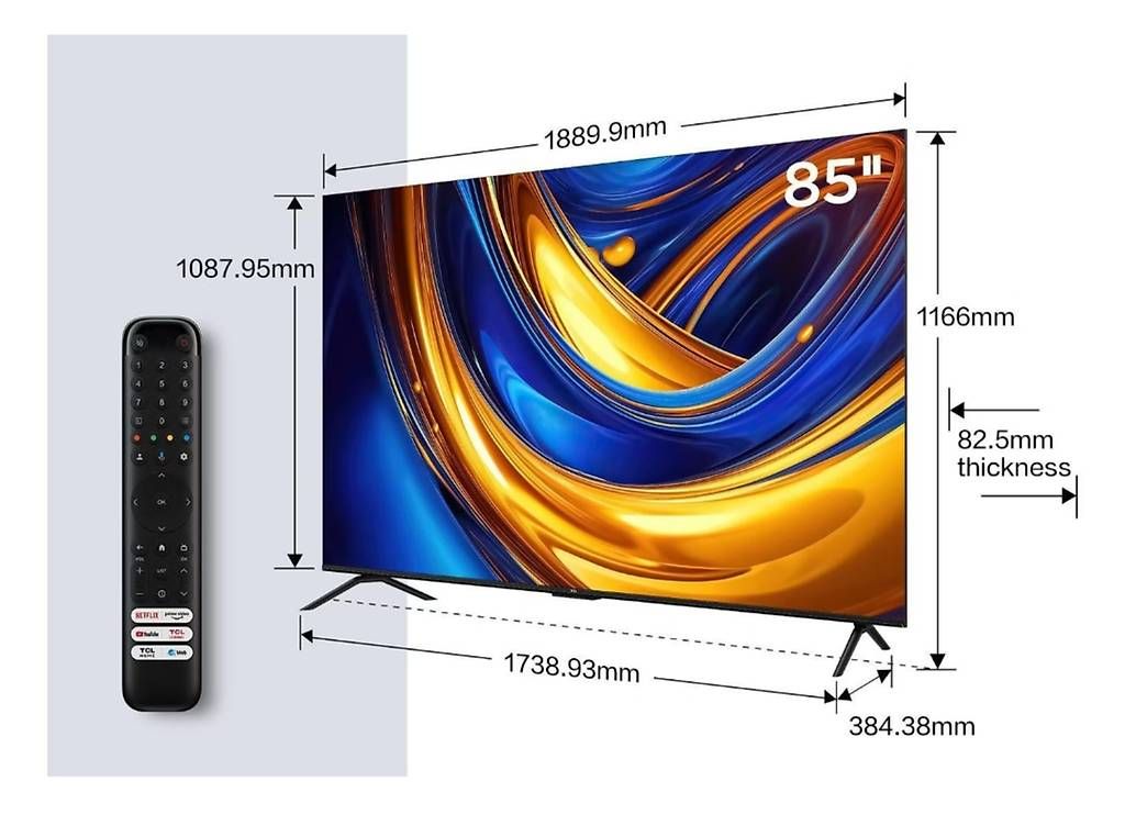 Fernseher: TCL 85P655 4k TV – Gebraucht aus Frauenfeld von xb300_tv 1