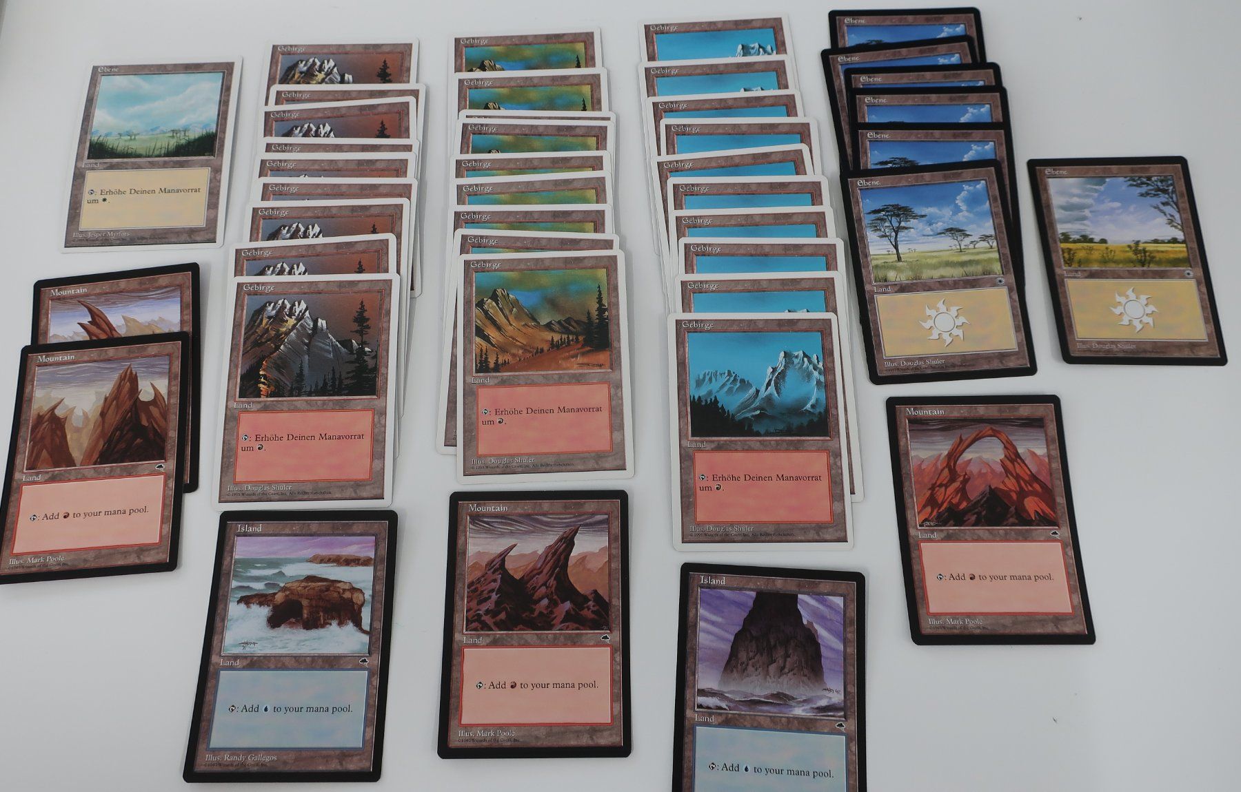Giochi: Magic Sammlung verschiedene Arten von Ländern – Usato da Volketswil venduto da brockipfannenstil 1