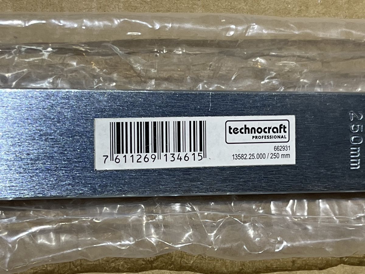 Technocraft Tutti gli attrezzi: Technocraft Schlosserwinkel 250mm – Nuovo e nell'imballaggio originale da Tann venduto da Mad_less 1