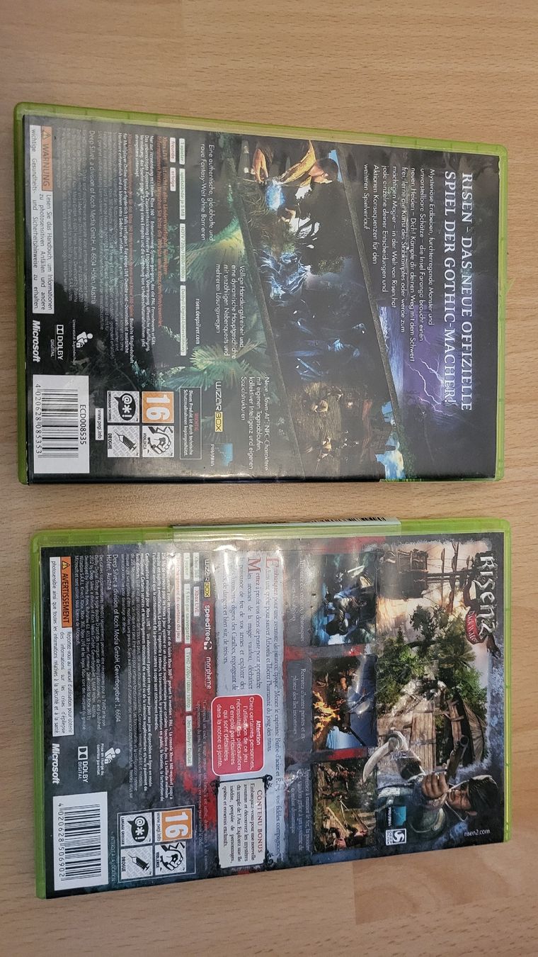 Giochi: X Box 360 Spiele Sammlung 4x Kompl.mit Anleitung. – Usato da Biel/Bienne venduto da Retrohr 4