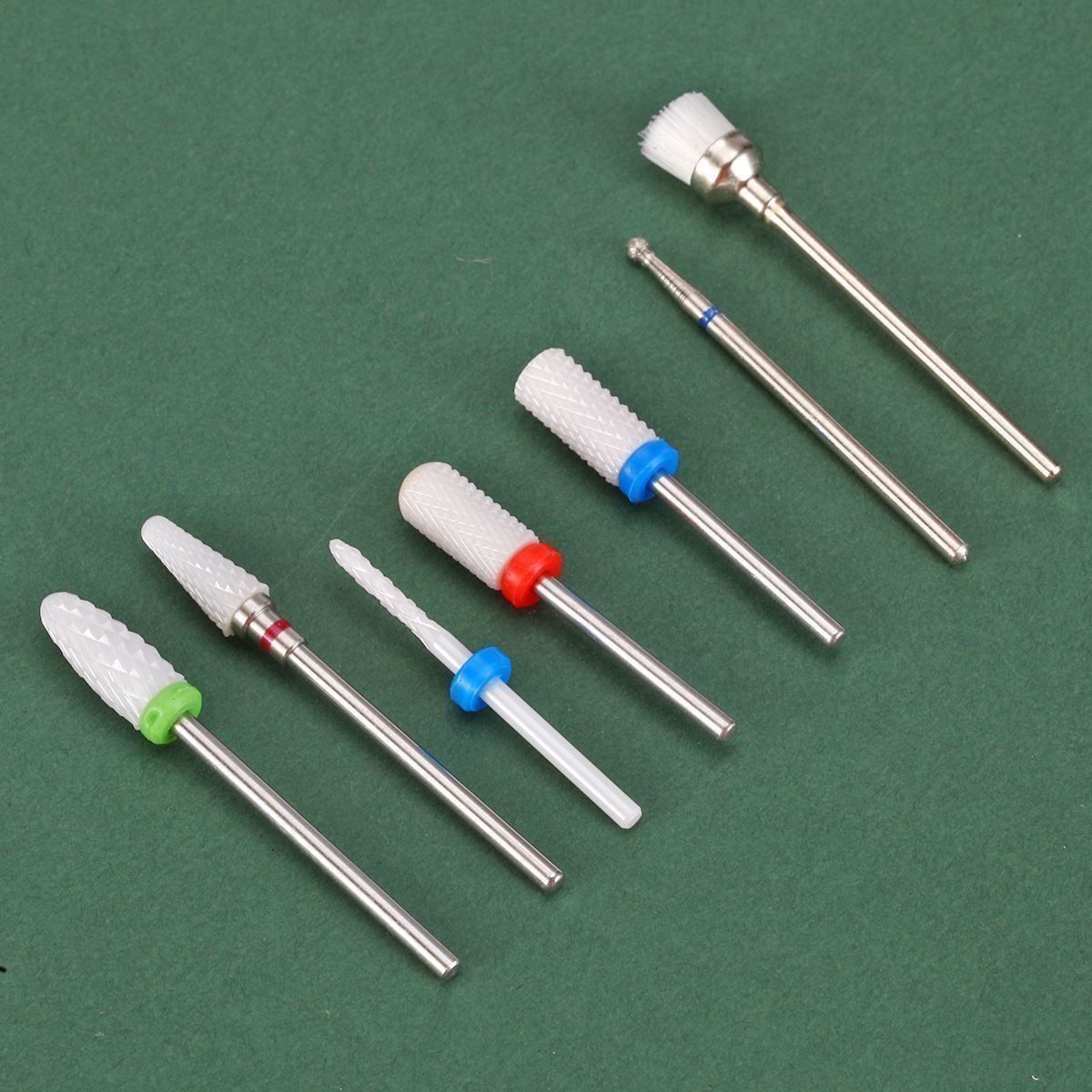 Manicure: 7 Stück Keramik Nagelfräser Bits Set – Nuovo (secondo la descrizione) da Thun venduto da yesky 2