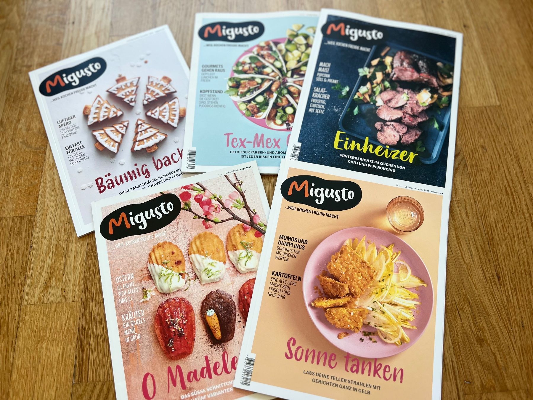 Libri: 5x Migusto Zeitschriften – Usato da Glattpark(Opfikon) venduto da ste_n99y