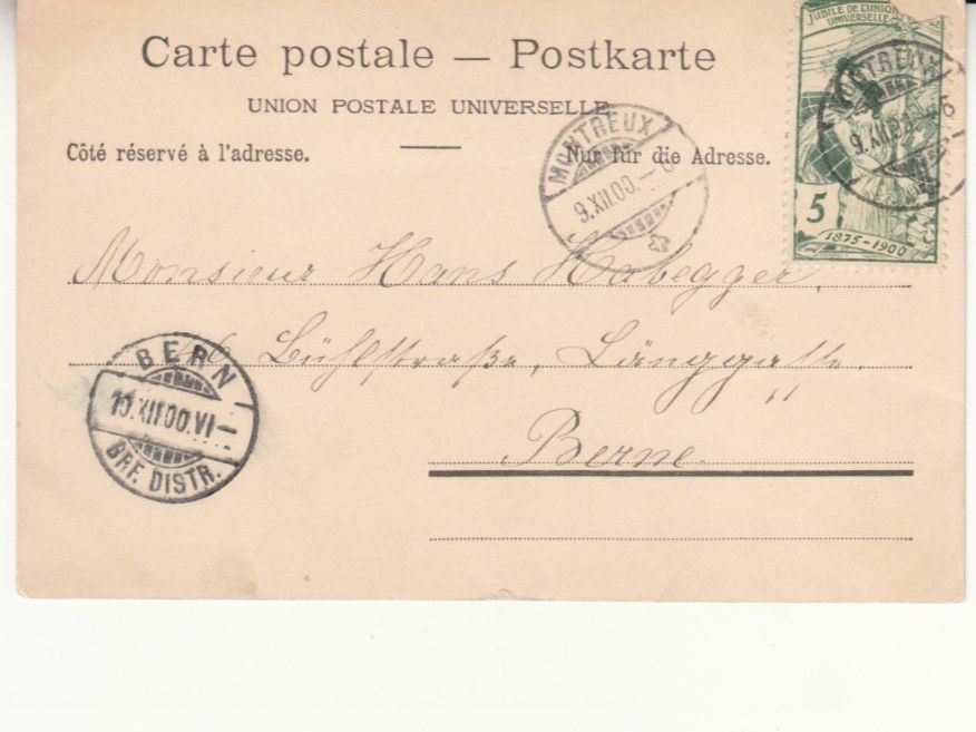 Cartoline postali: Lac Léman 1900 – Usato da Bürglen TG venduto da StampGraf 1