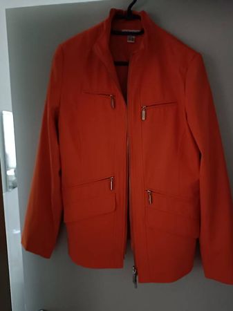 Blazer / kurz Jacke- neu orange