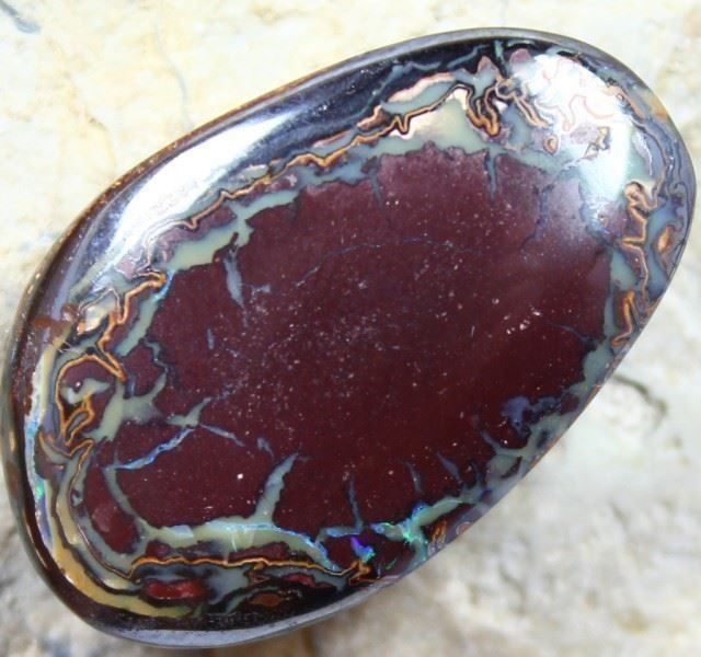 Pietre preziose: Australischer Boulder Opal 43.35Cts. – Usato da Bern venduto da Grindelwaldaus 2