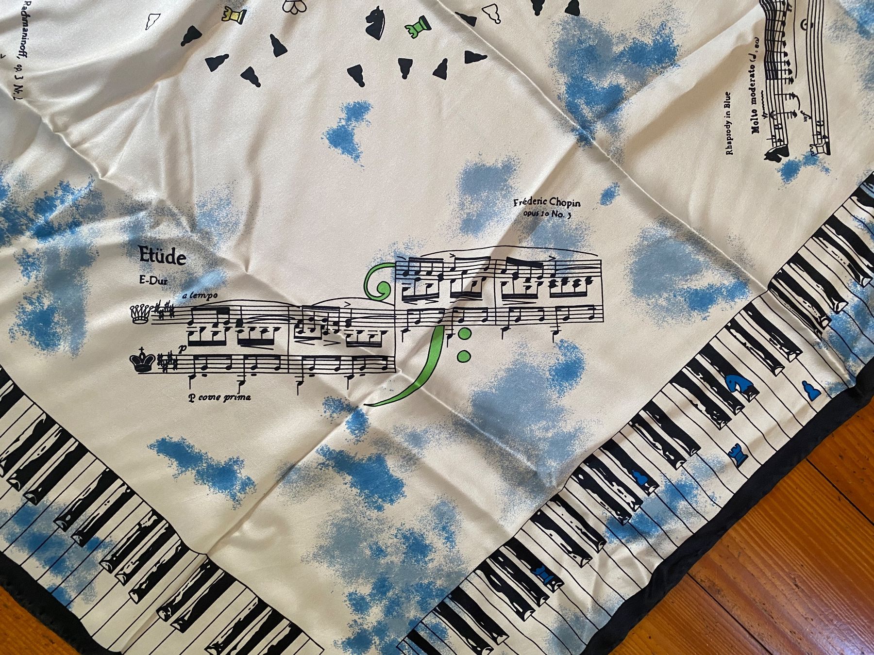 Foulards, Tücher & Schals: Seidentuch „Chris Arnold“ – Gebraucht aus Wohlen AG von reswo01 4