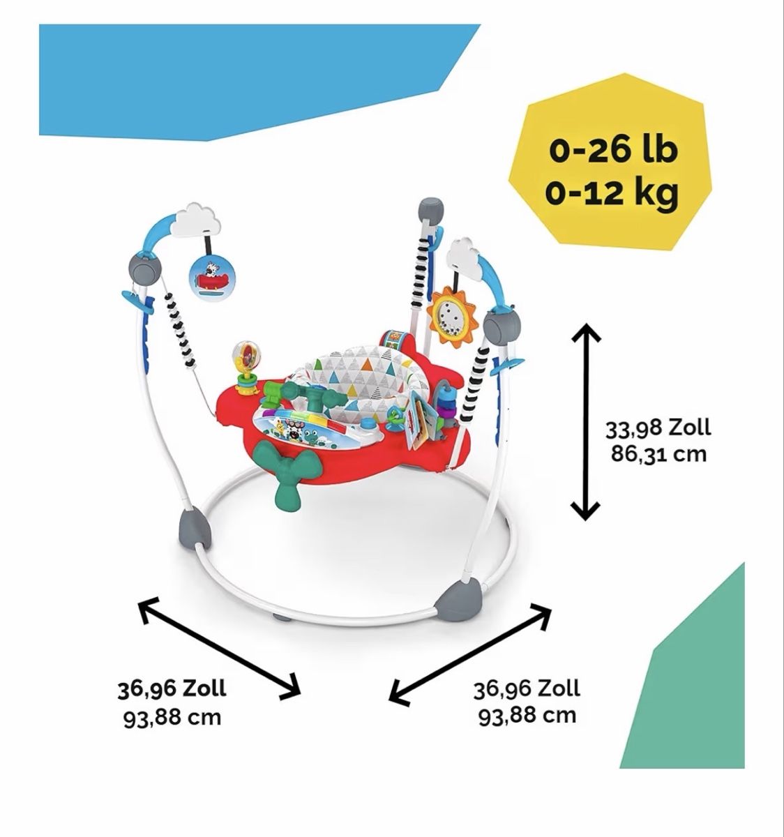 Giocattoli:  Bright Starts Baby Einstein, Ocean Explorers Flugzeug  – Usato da Diepoldsau venduto da Sabina_Nussbaumer 1