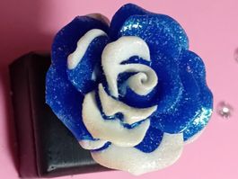 modeschmuck ring,,verstellbar,,eine rose,