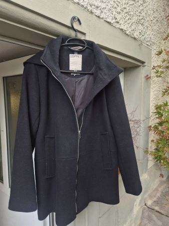 Mantel Esprit Gr. XS, schwarz