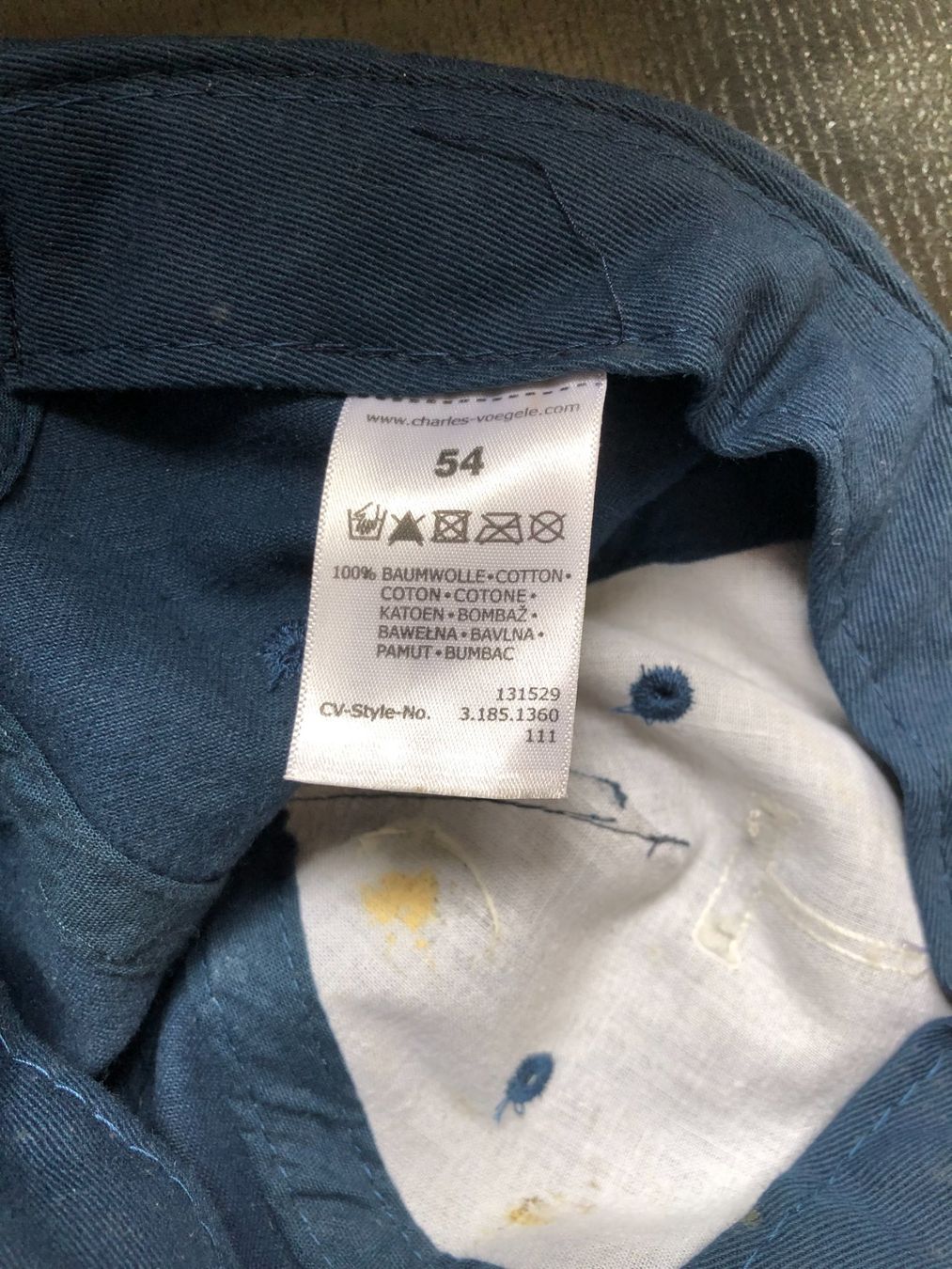 Altro in  Abbigliamento & Accessori: Cap Kinder Blau Team 1955 Gr. 54 One Size Baseballcap – Usato da Basel venduto da Masikh 4